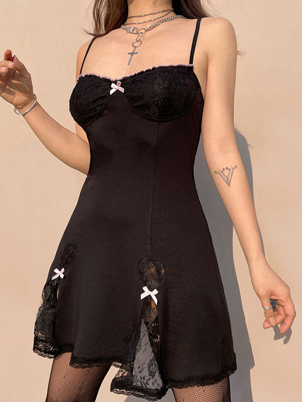 Lace Paneled Graceful Mesh Corset Top