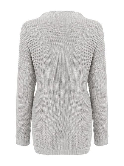 TastyHottie - Round Neck Drop Shoulder Sweater