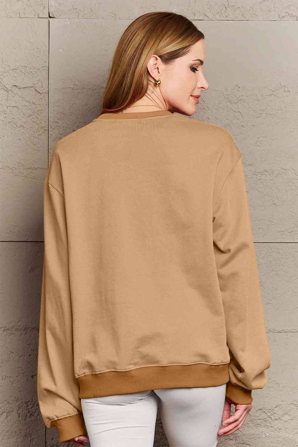 TastyHottie - Simply Love Full Size FALL VIBES Graphic Sweatshirt