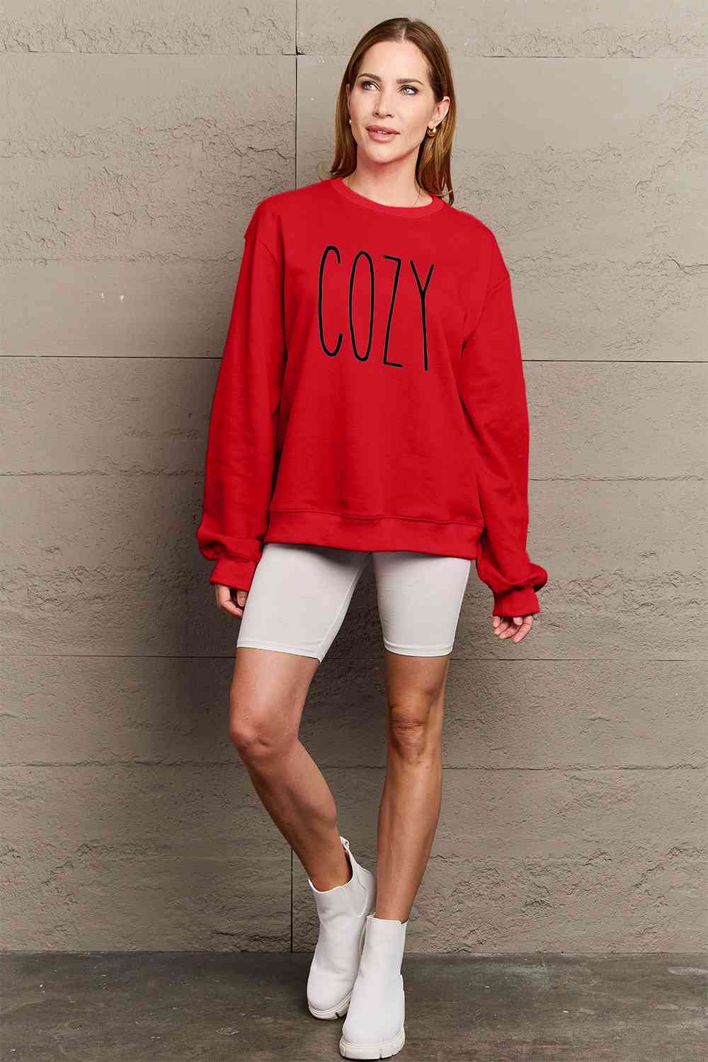 TastyHottie - Simply Love Full Size COZY Graphic Sweatshirt