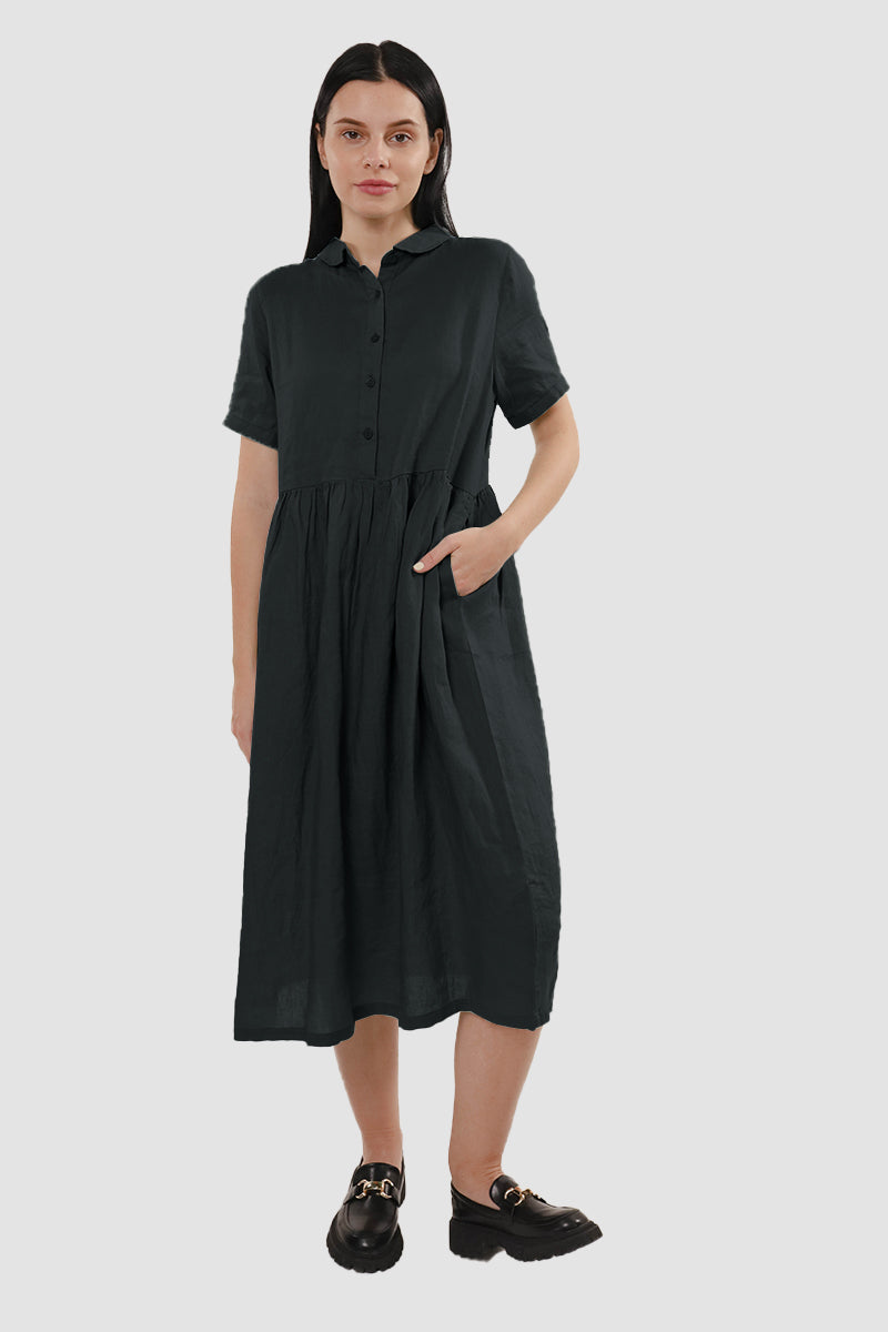 TastyHottie - Daisy Slouchy Linen Dress