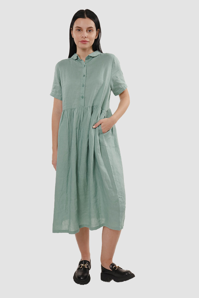 TastyHottie - Daisy Slouchy Linen Dress